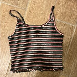 Hollister Multicolor Striped Camisole
